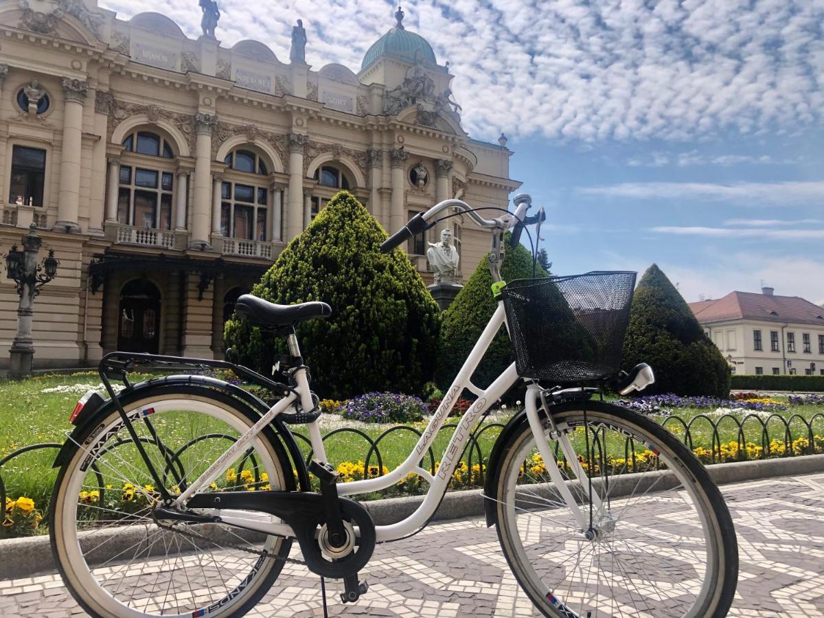 Jacuzzi & Bike Apartment, Krakkó Kültér fotó